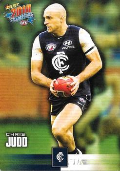 2010 Select AFL Champions #28 Chris Judd Front